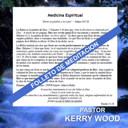 Medicina Espiritual - Hojas de Meditacion